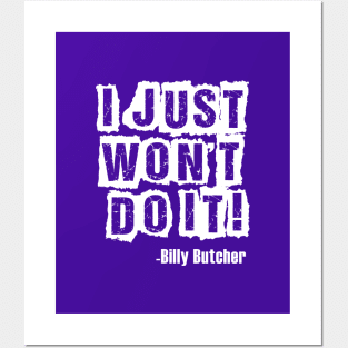 Just Wont Do it Posters and Art